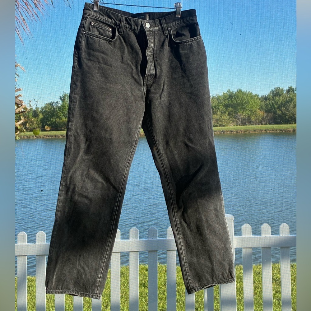 AMIRI Black Straight Woman’s Jeans